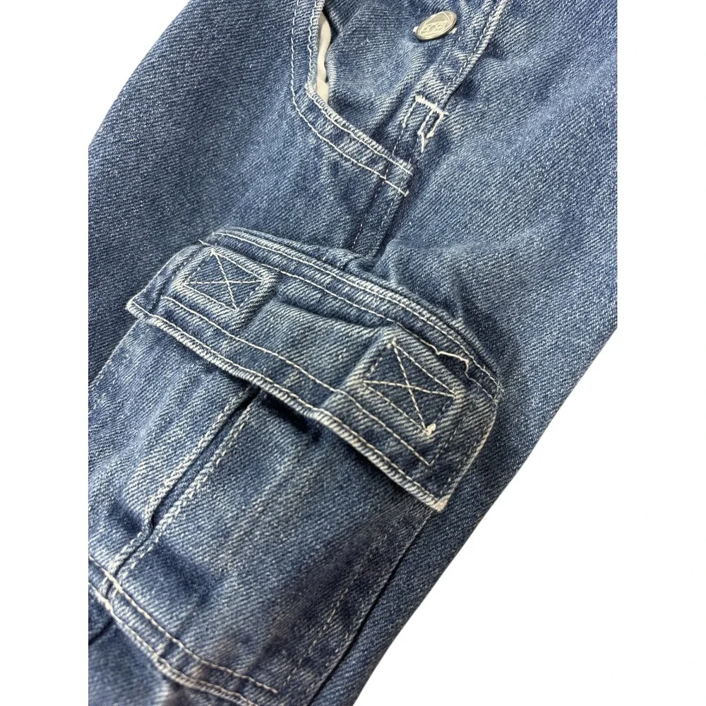 Vintage Blue's Clues Y2K Embroidered Denim Jean Overalls 2T‎ & Shirts 2000